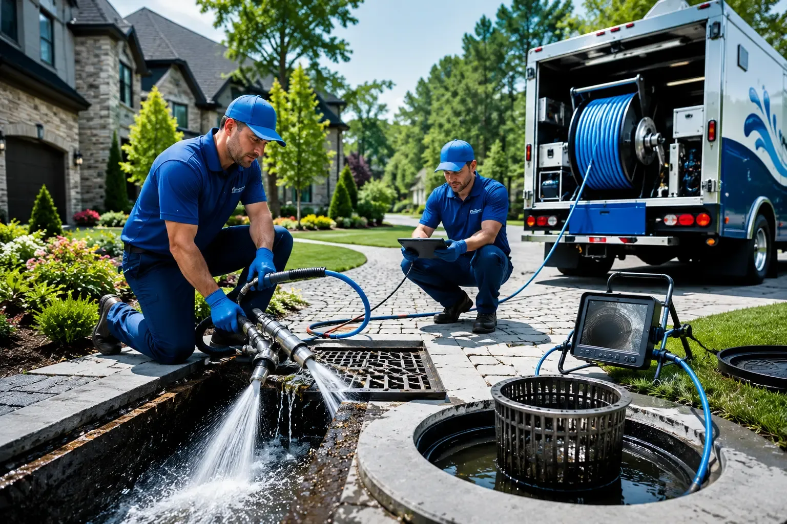 Local outdoor drain cleaning professionals in Hightstown, NJ